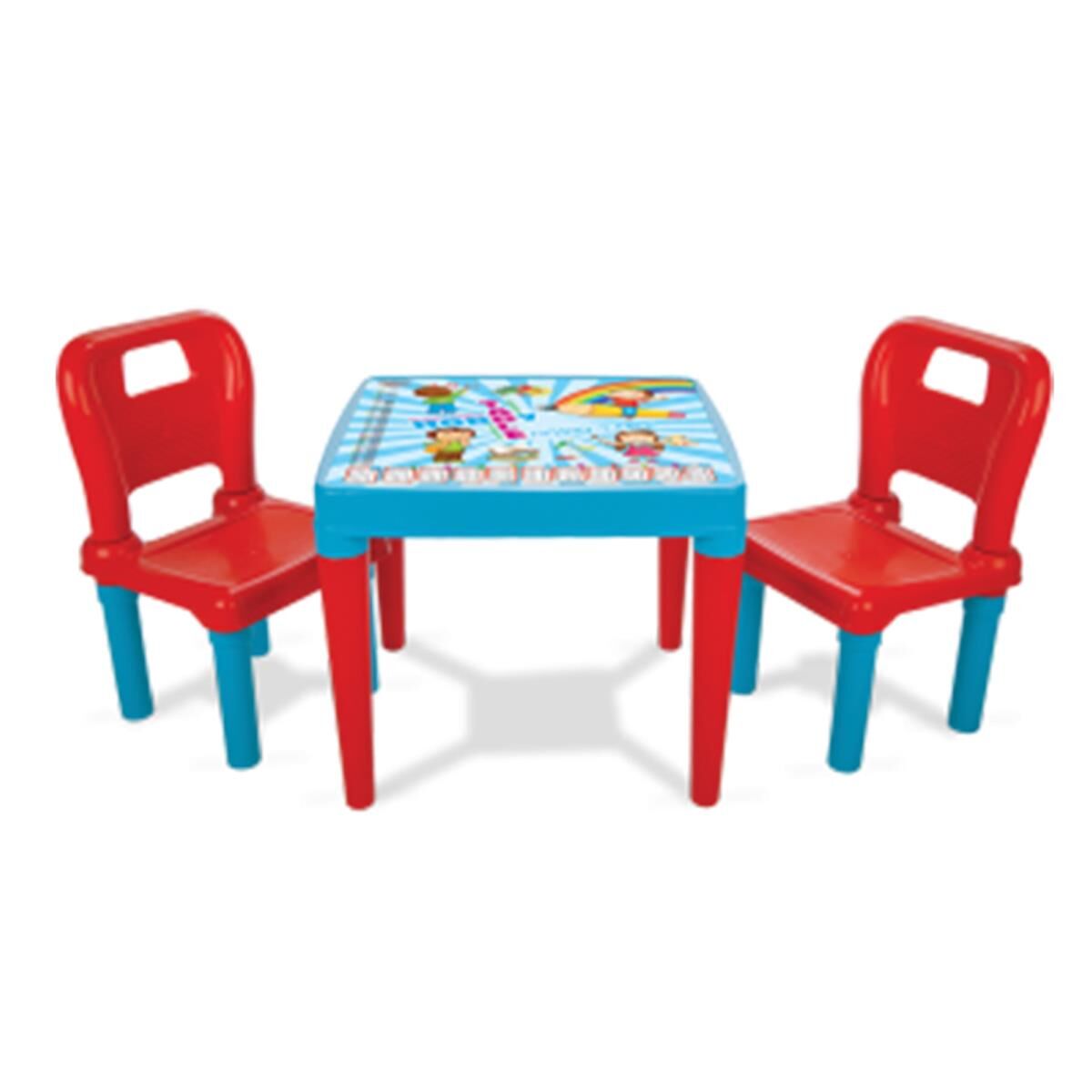 PLS-03-414-M HOBBY 2LI OYUN VE AKTV MASA MAVI 4