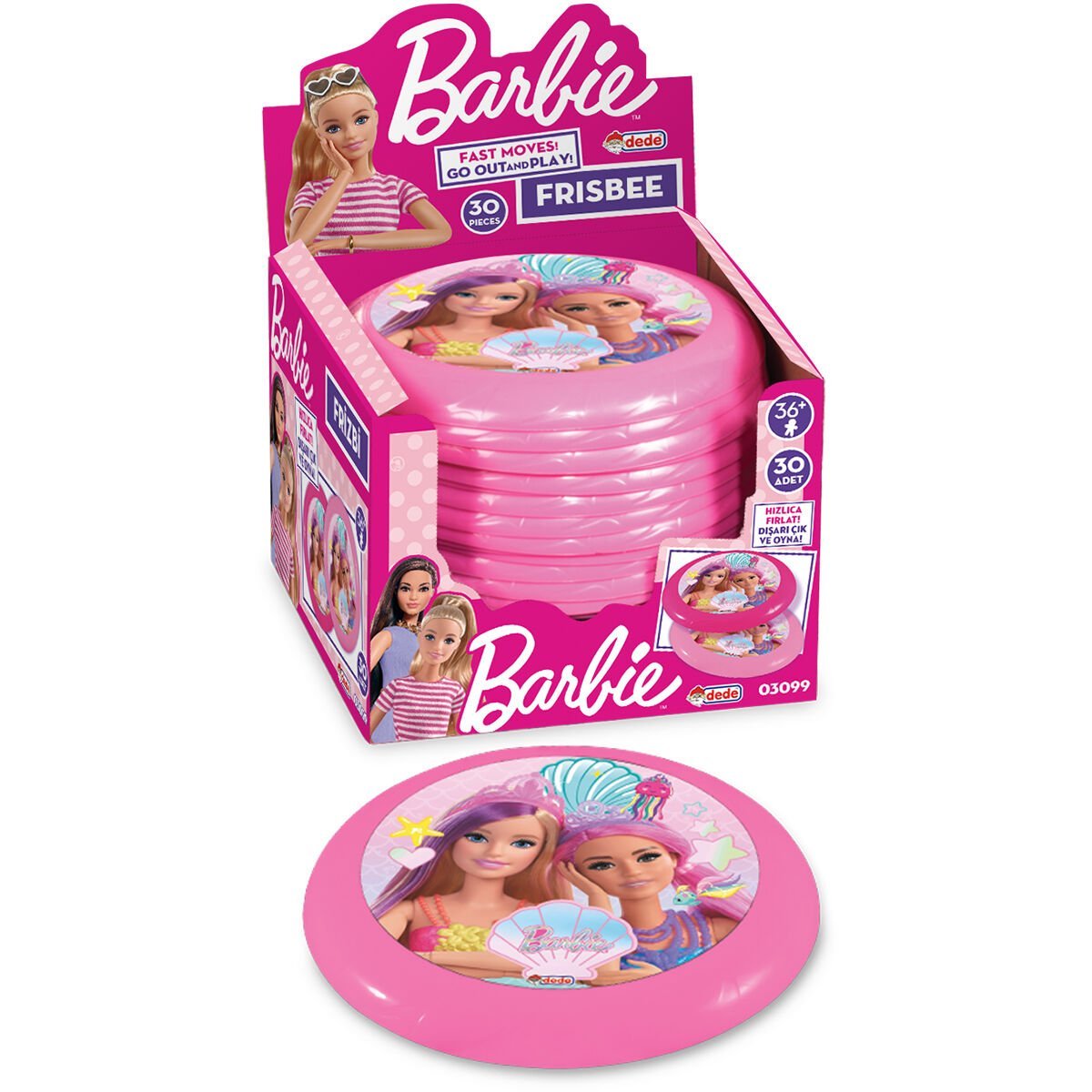 FEN-03099 BARBIE FRIZBI 30