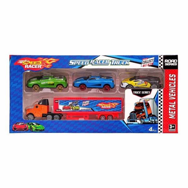 TOY-40 TIR SETI 3 LU METAL ARABALI 72