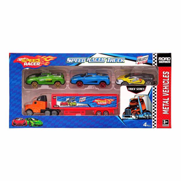 TOY-40 TIR SETI 3 LU METAL ARABALI 72