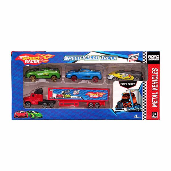 TOY-40 TIR SETI 3 LU METAL ARABALI 72