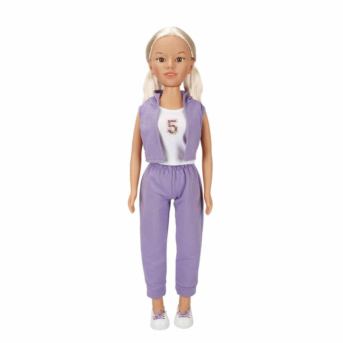 SUN-S00003531 CLARA SPORTY WALKING DOLL 80CM 6