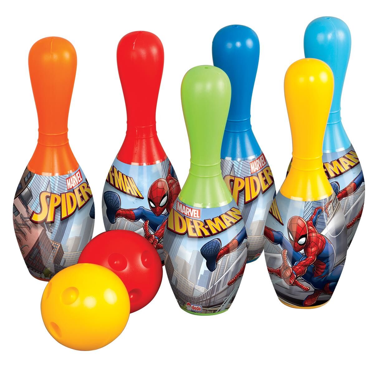FEN-01599 SPIDERMAN KUTULU BOWLING SET 12