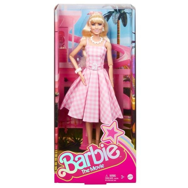 MATE-HPJ96 BARBIE PEMBE ELBISELI BEBEK 3