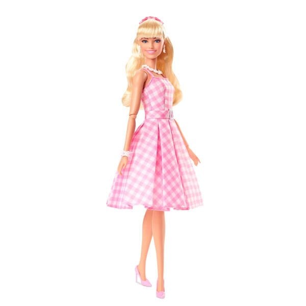 MATE-HPJ96 BARBIE PEMBE ELBISELI BEBEK 3