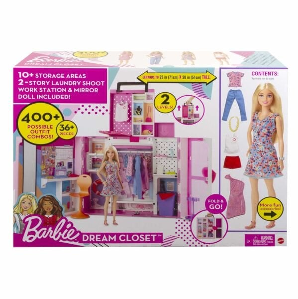 MATE-HGX57 BARBIE VE YENI RUYA DOLABI OYUN SETI 1