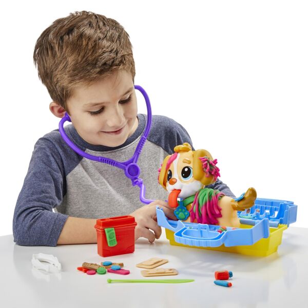 INT-F3639 PLAY DOH VETERINER SETI 3