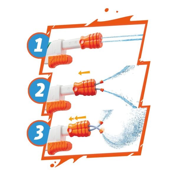 INT-F3891 NERF SUPER SOAKER HYDRO FRENZY 4