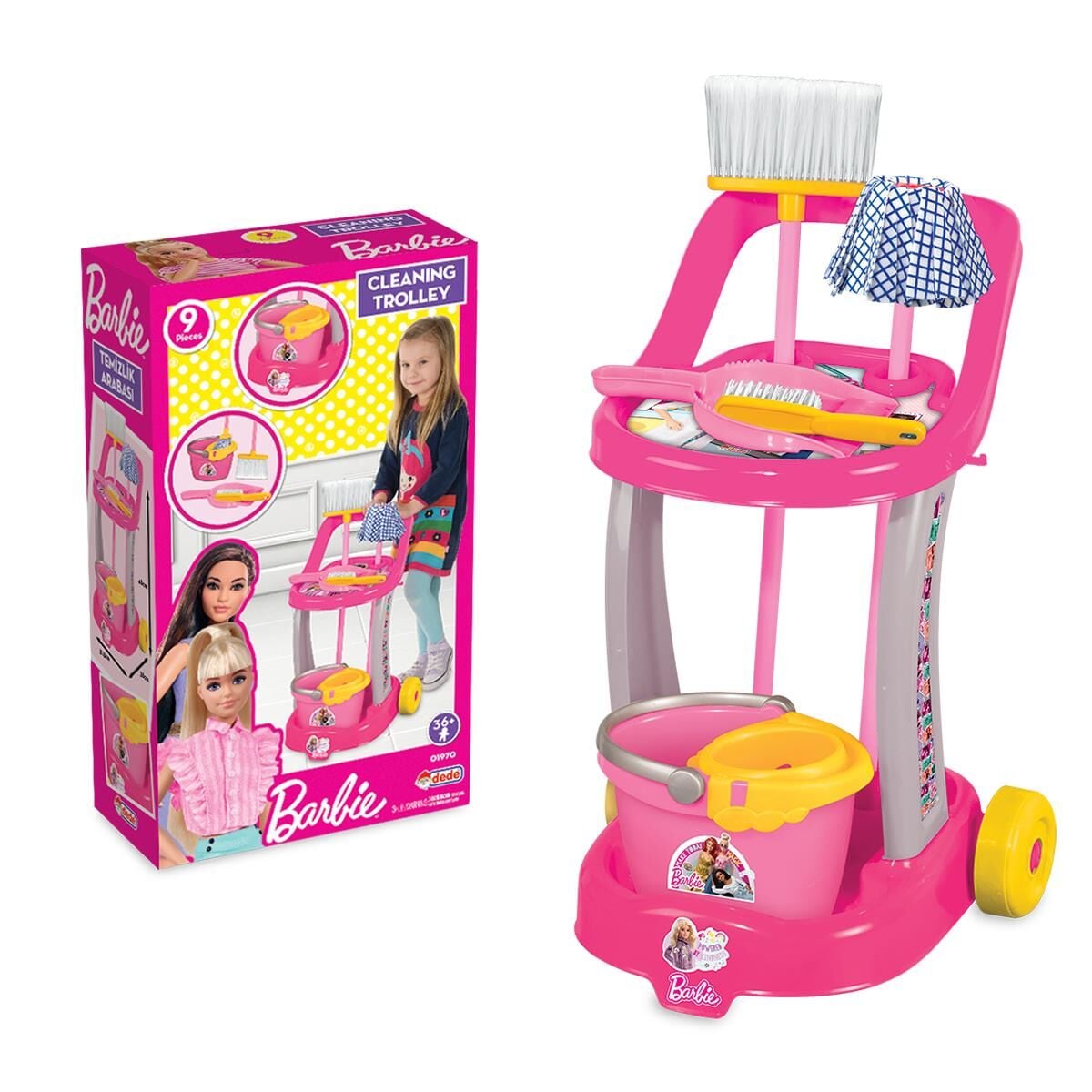 FEN-01970 BARBIE TEMIZLIK ARABASI 8