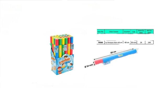 KZL-TR560 MAKARNALI 60CM SU POMPASI (stand 24) K 144