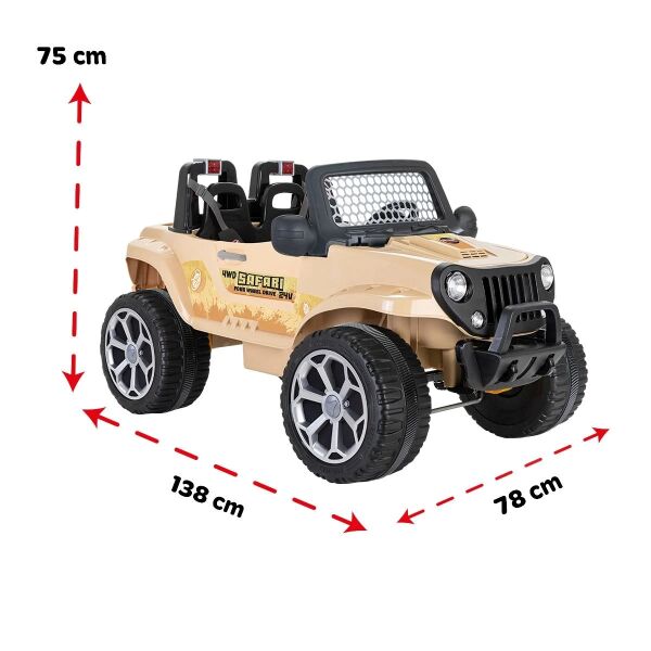 PLS-05-303  SAFARI 24V AKULU ARABA 1