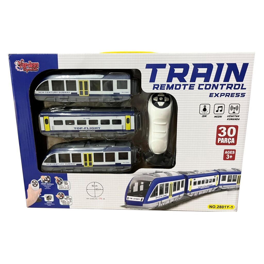 VAR-LE-2801Y-1 KUMANDALI 30 PCS ISIK SES TREN 12