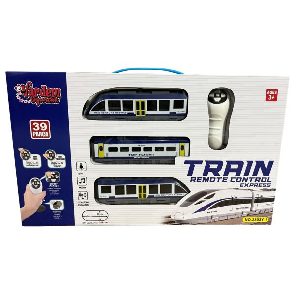 VAR-LE-2803Y-1 KUMANDALI 39 PCS ISIKLI SESLI TREN 12