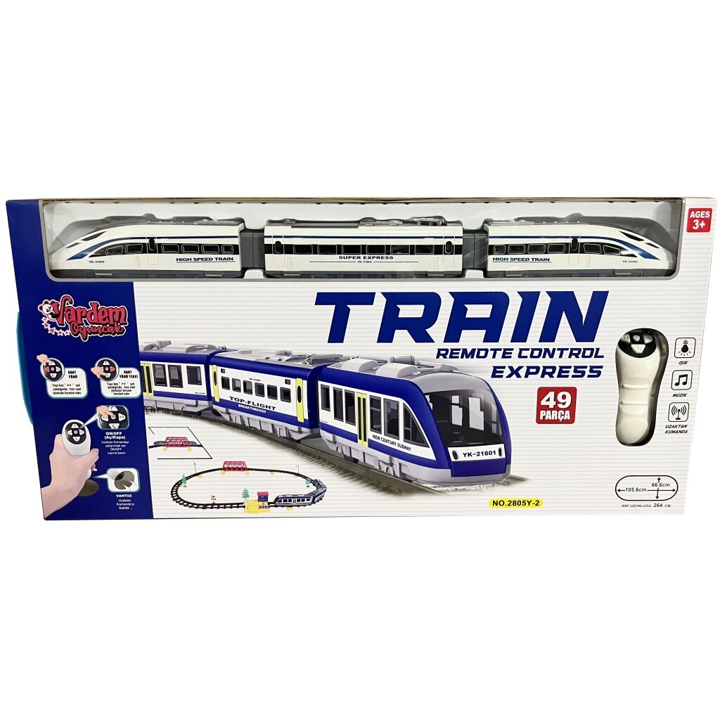 VAR-LE-2805Y-2 KUMAN 49 PCS ISIKLI 264 CM HIZLI TREN 10