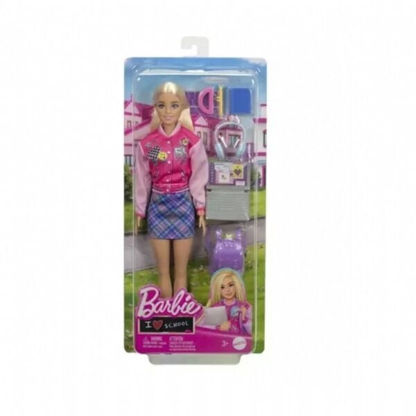 MATE-HRG84 BARBIE BEBEK OKUL AKSESUARLARI 4