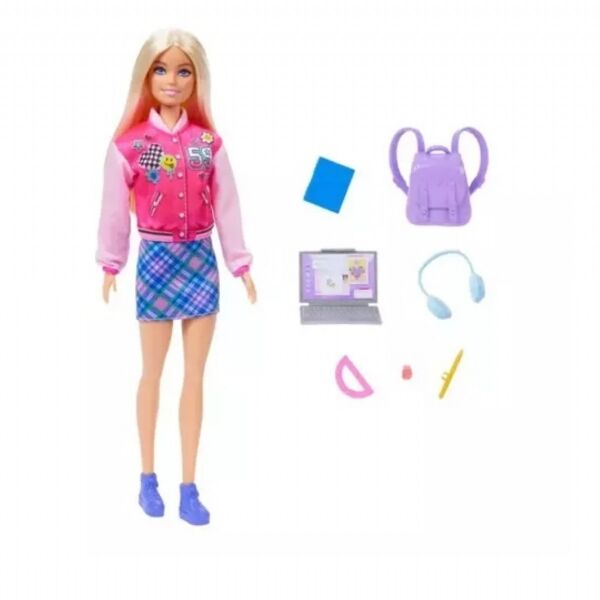 MATE-HRG84 BARBIE BEBEK OKUL AKSESUARLARI 4