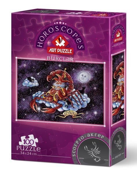 HD-5808 ART PUZZLE 100 PRC AKREP BURCU