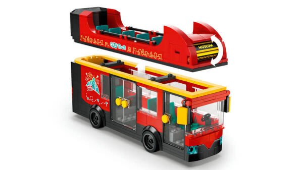 ADOL-LSC60407 RED DDECKER SIGHTSEEING BUS 5