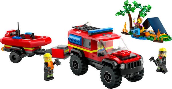 ADOL-LSC60412 4X4 FIRE TRUCK W BOAT 3