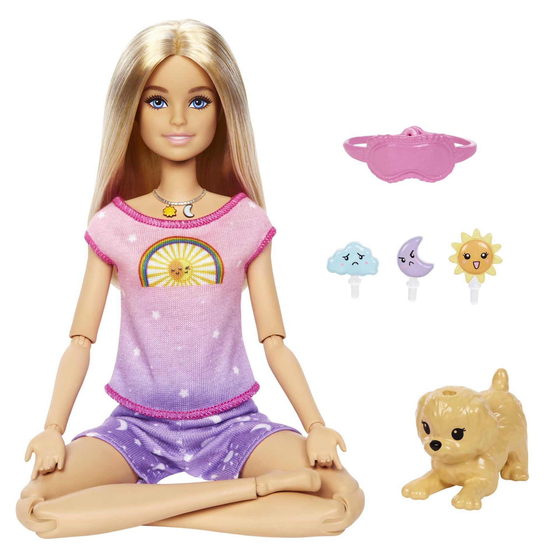 MATE-HHX64 BARBIE MEDITASYON YAPIYOR OYUN SETI 3