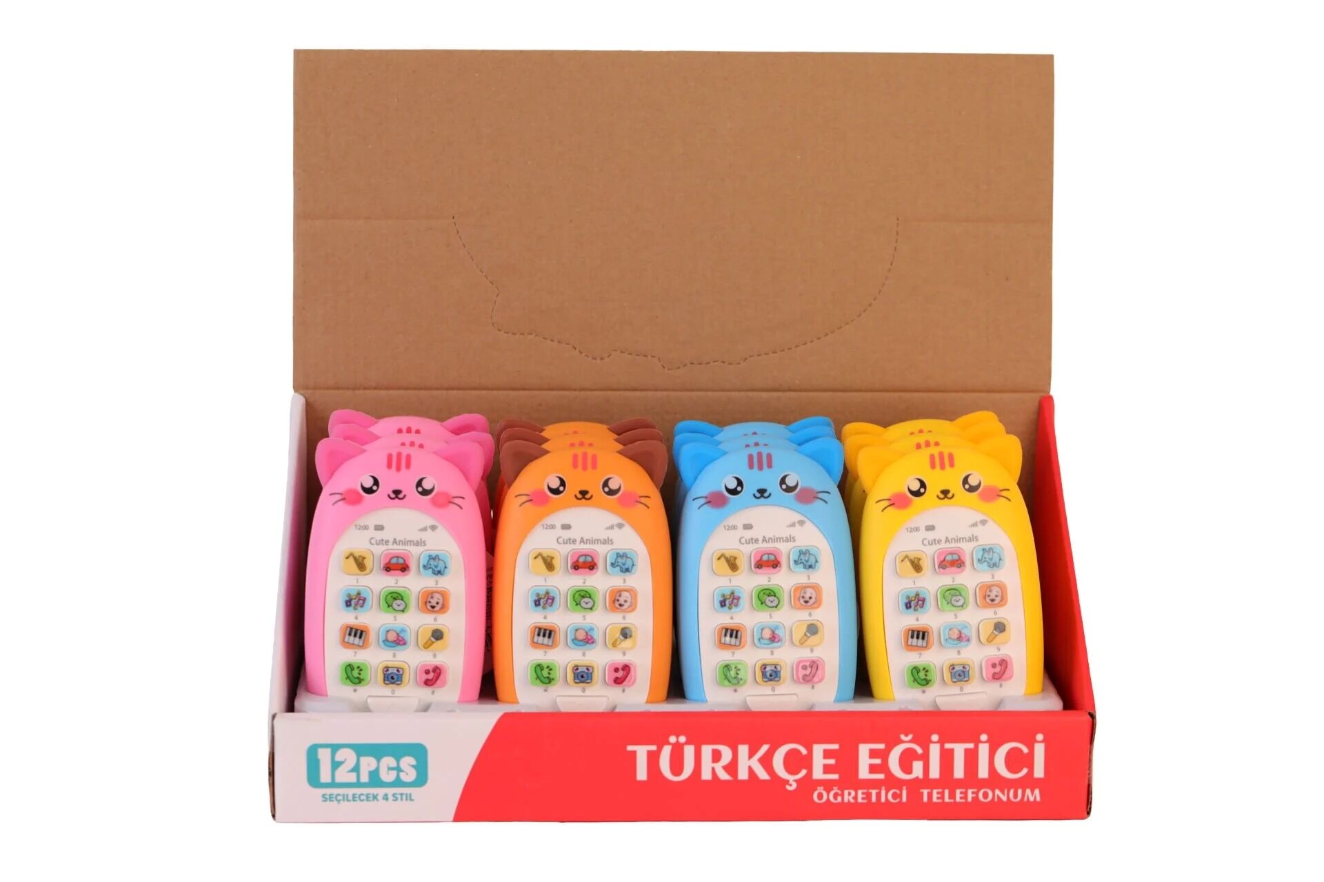 CT-312-4 KUTUDA 12 LI PILLI TURKCE TELEFON 72