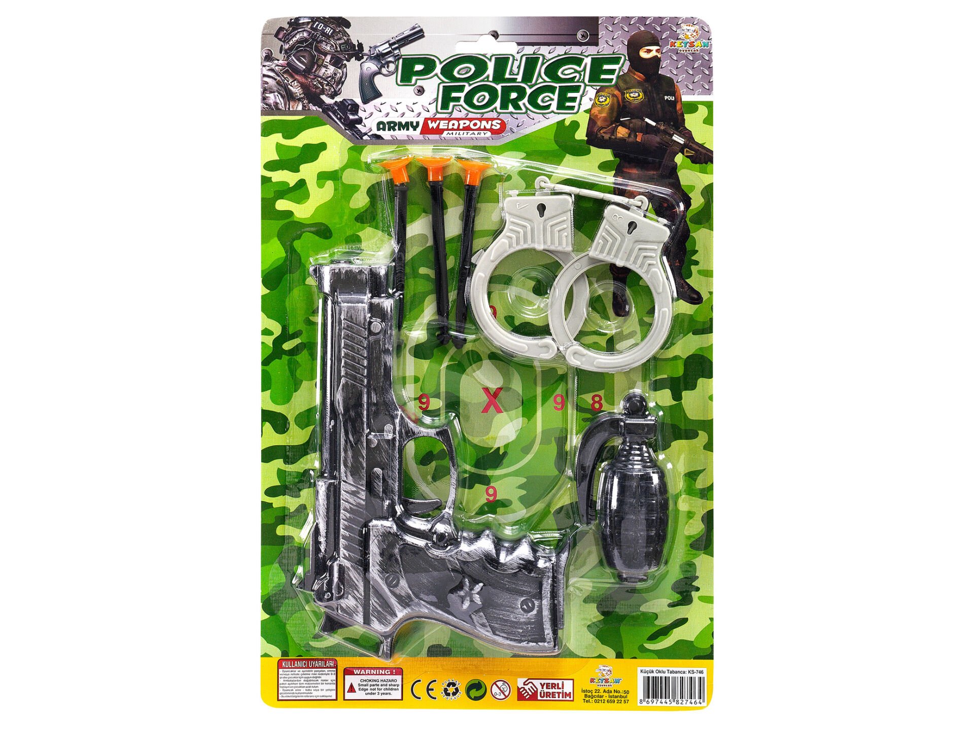 KETSA-746 KUCUK OKLU TABANCA 100