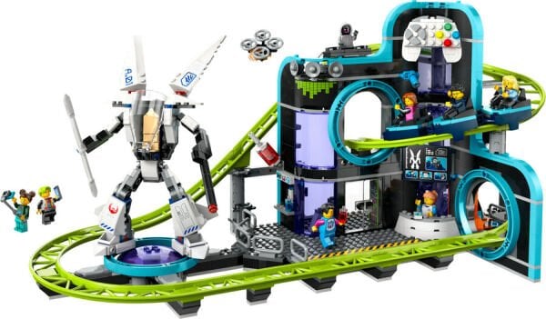ADOL-LSC60421 ROBOT ROLLER COASTER PARK 2