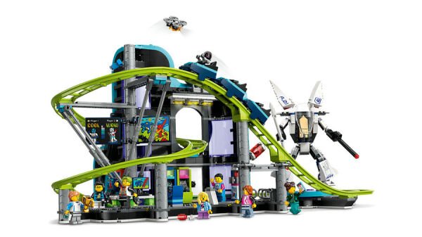ADOL-LSC60421 ROBOT ROLLER COASTER PARK 2