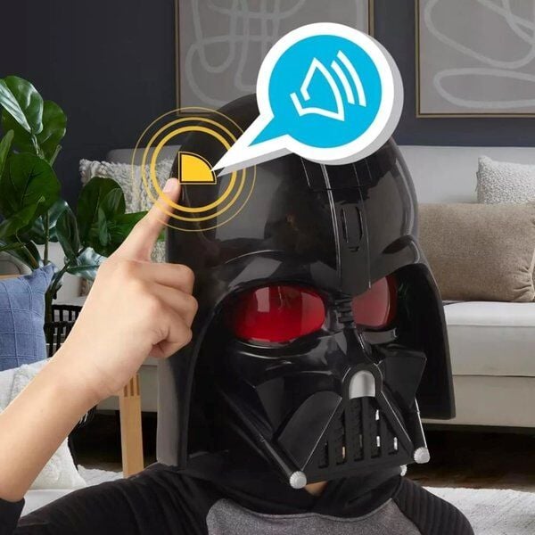 INT-F9498 SW DARTH VADER ELEKTRONIK MASKE 2