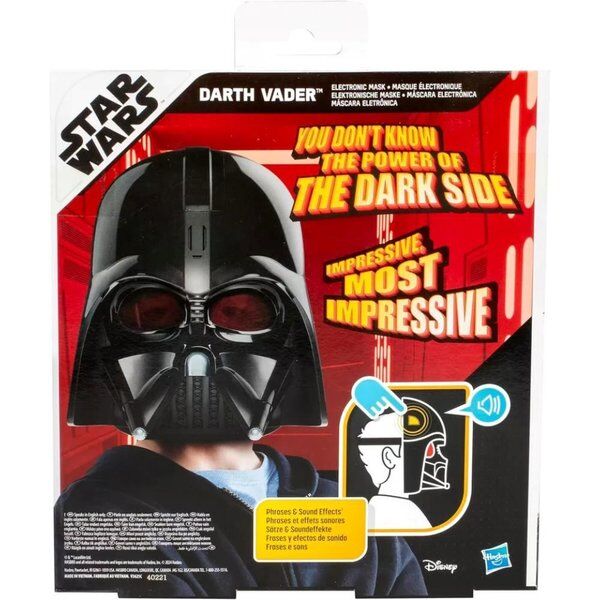 INT-F9498 SW DARTH VADER ELEKTRONIK MASKE 2