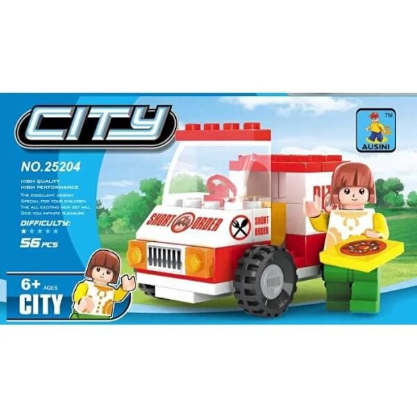 MEGA-BIG25204 AUSINI CITY SET 56 PRC 96