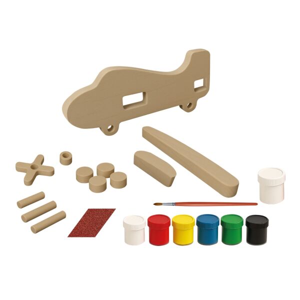 RED-KM5869 KUMTOYS ILK UCAGIM AHSAP BOYAMA 24