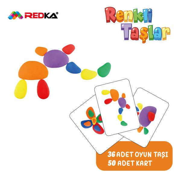 RED-RD5879 REDKA RENKLI TASLAR 24