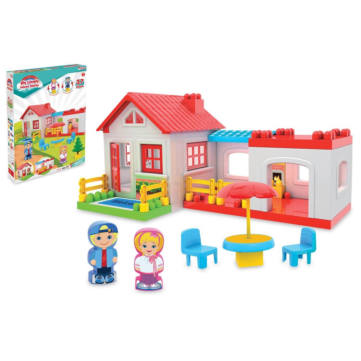 FEN-03135 TEK KATLI EV BLOKLAR 36PRC 8