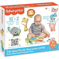 TABA-DIY-FP2755 FP TAK CIKAR PUZZLE HAYVANLAR 34