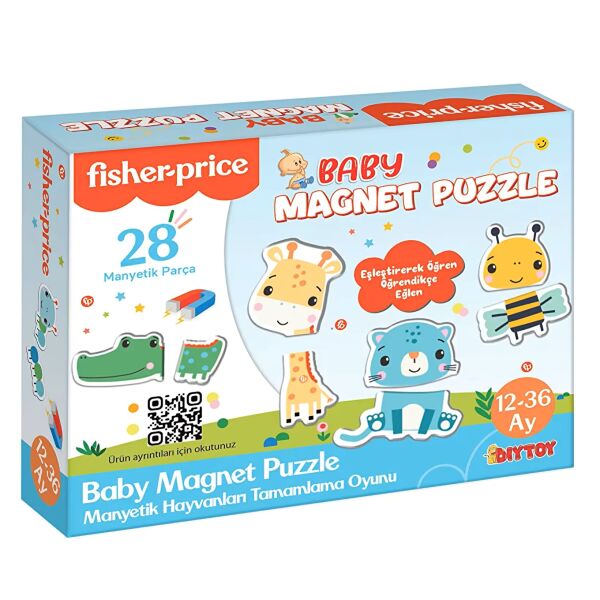 TABA-DIY-FP2939 FISHER PRICE BABY MAGNET PUZZLE 52