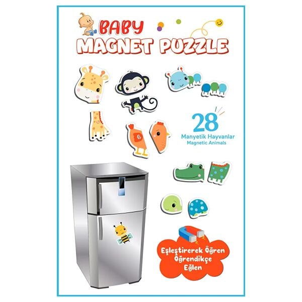 TABA-DIY-FP2939 FISHER PRICE BABY MAGNET PUZZLE 52