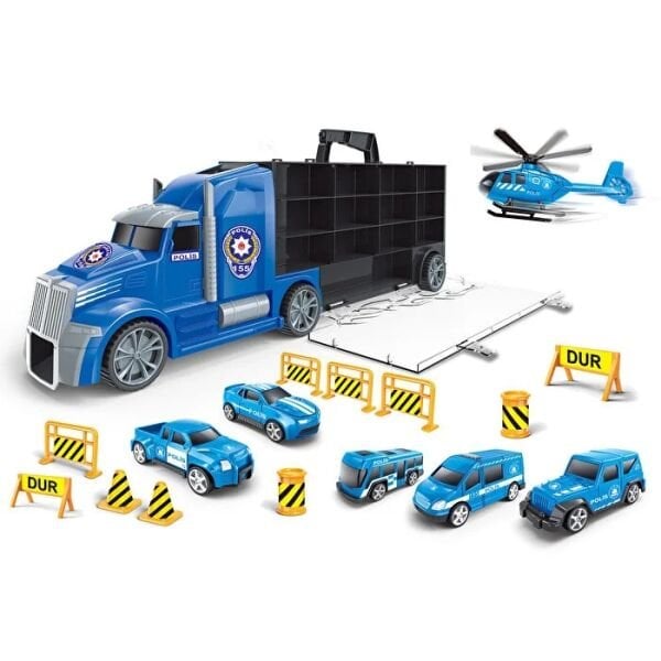 MEGA-XY6602G TASINABILIR KAMYONLU POLIS SET 12