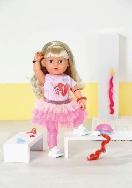 ADO-ZBB833018 BB KIZ KARDES BEBEK 43 CM 6