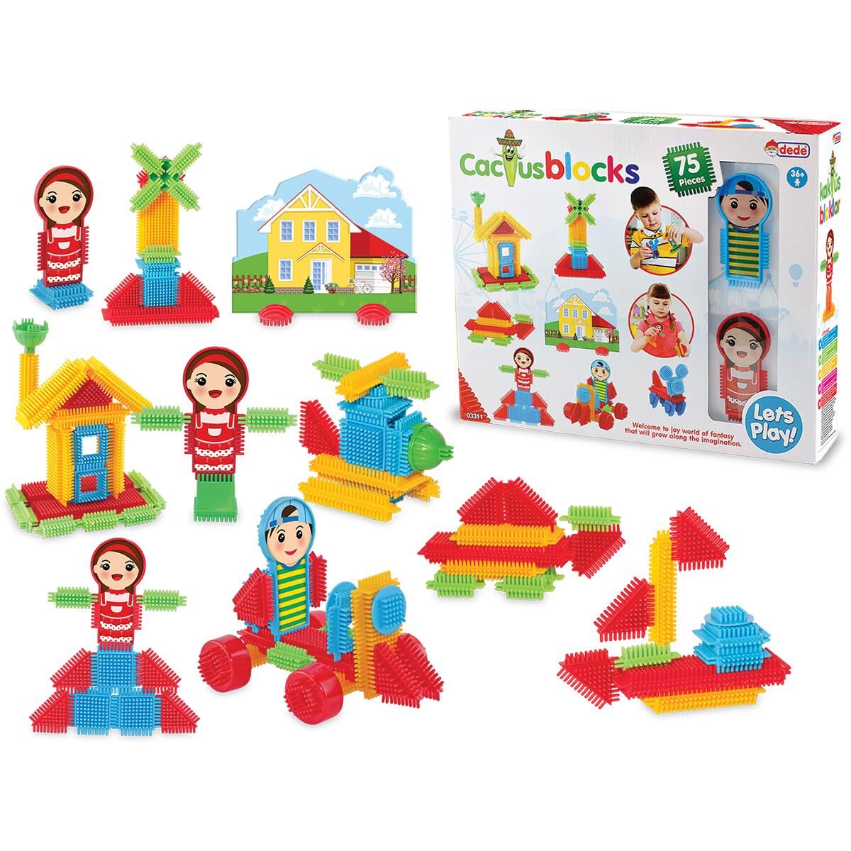 FEN-03311 KAKTUS BLOKLAR 75PRC 16