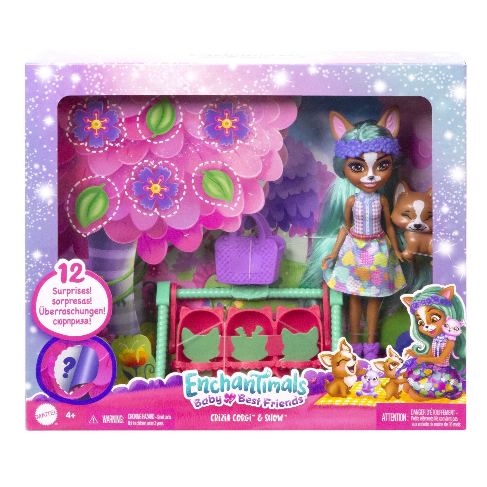 MATE-HLK83 ENCHANTIMALS BESTIE REVEAL YAKIN ARKADAS BEBEKLER 5