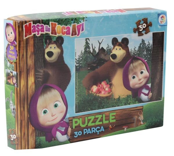 UTKU-MS7574 MASA ILE KOCA AYI 30 PRC KUTU PUZZLE 48