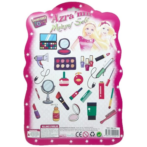 ASYA-SMK001 KCK KARTELA GUZELLIK SETI 96