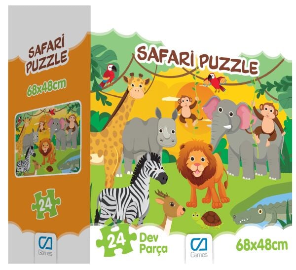 CAO-5232 SAFARI YER PUZZLE 18