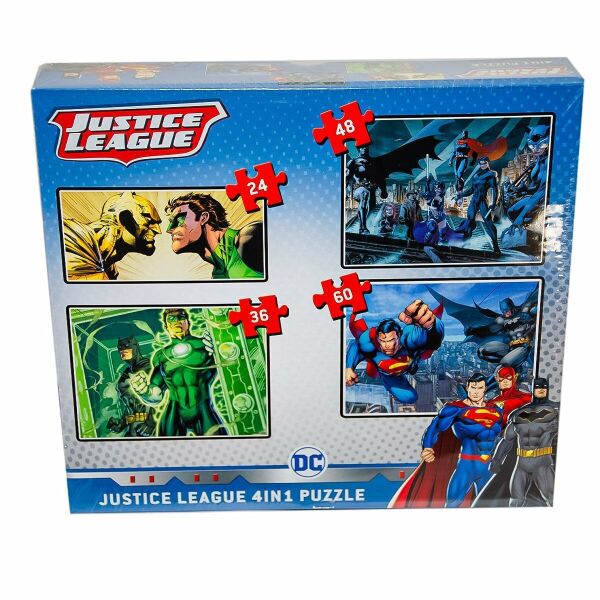 UTKU-DC7813 JUSTICE 4 IN 1 PUZZLE 24