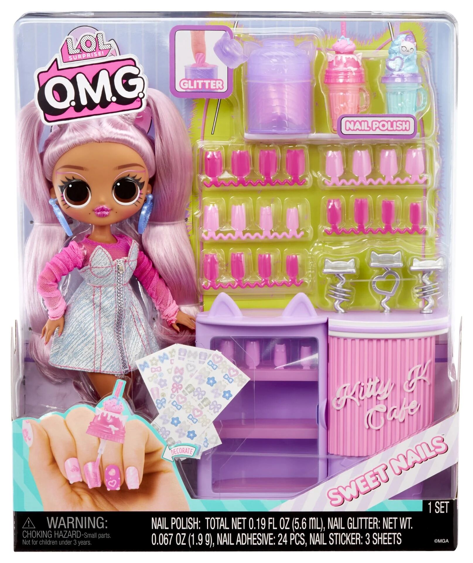 ADO-ILL503859 LOL OMG SWEET NAILS KILLY 3