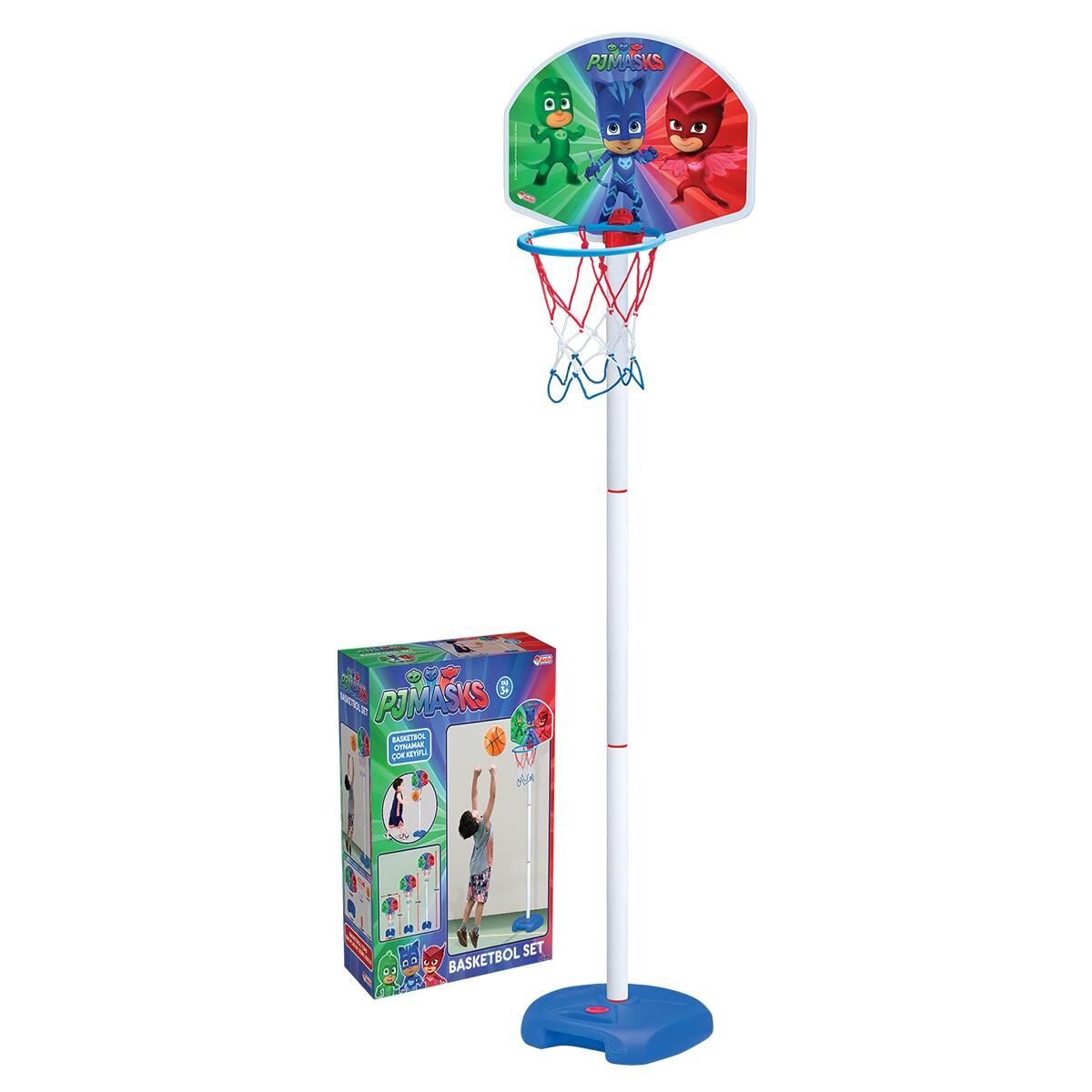 FEN-03403 PJ MASK AYAKLI BASKETBOL SET  8