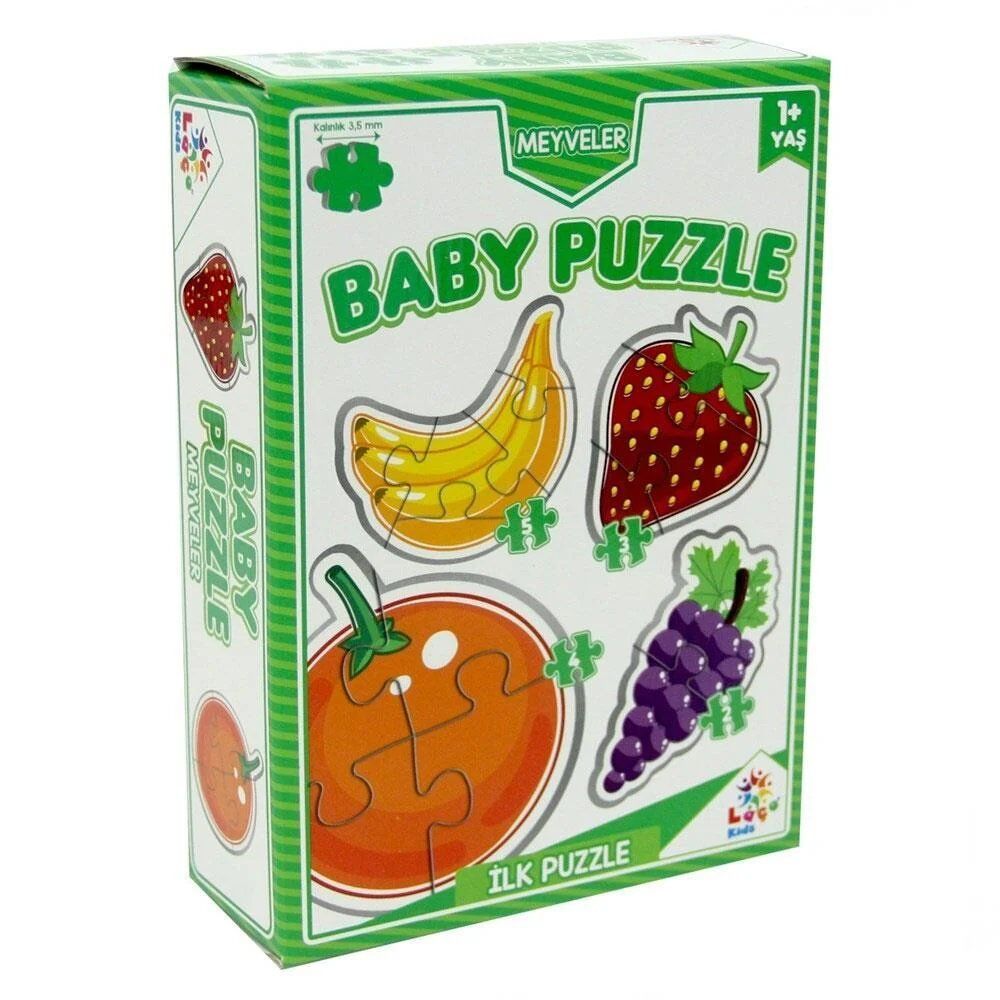 UTKU-LC7227 BABY PUZZLE MEYVELER YENI 24