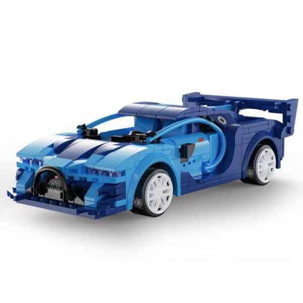 VGN-C51073W CADA BLUE RACE CAR 325 PRC BLOCK OYUNCAK 24
