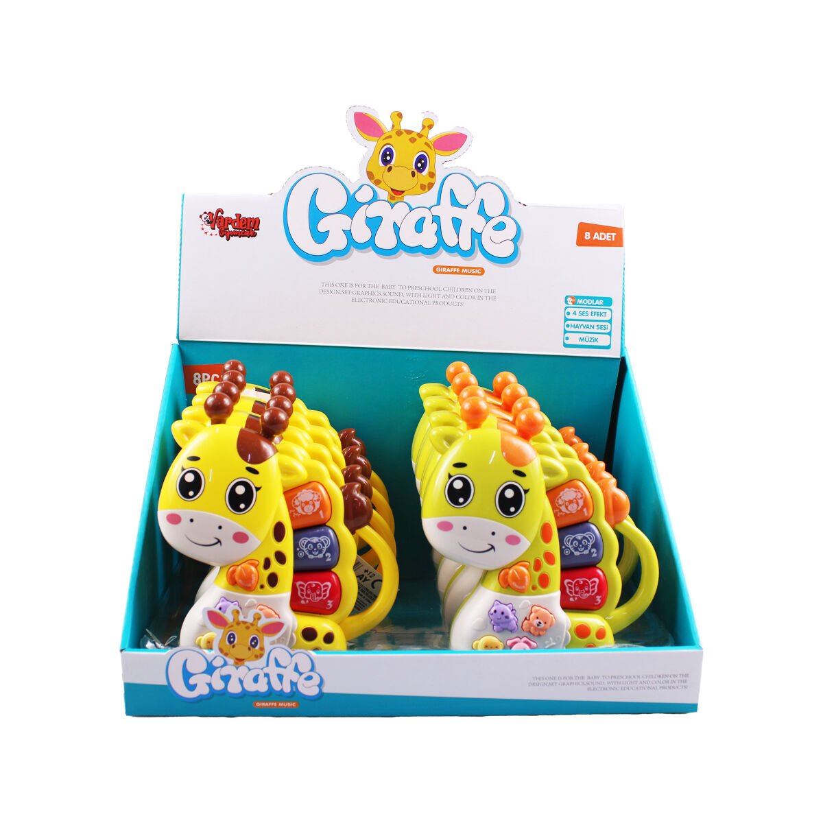 VAR-JLG-855-69A ISIKLI VE MUZIKLI ZURAFA ORG 96-48